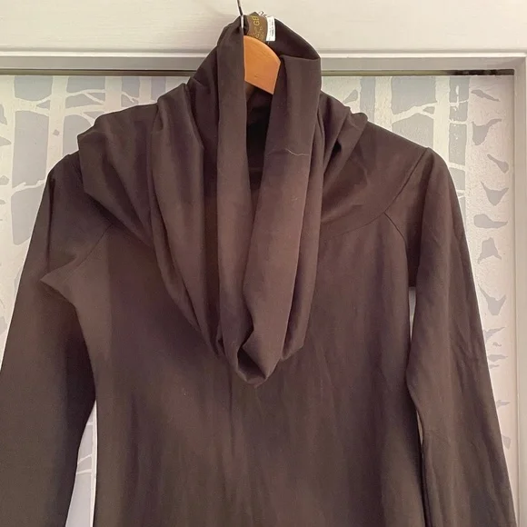 *NWT* GEKKO Black Pixie Dress in Black with Exaggerated Neck/Hood size M/L - Picture 2 of 8